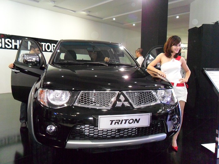 Mitsubishi Triton "hàng khủng" của hãng xe Nhật.